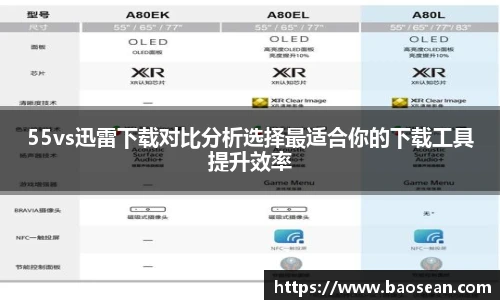 55vs迅雷下载对比分析选择最适合你的下载工具提升效率
